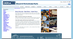 Desktop Screenshot of dersadiesel.com