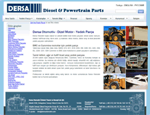 Tablet Screenshot of dersadiesel.com